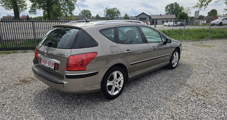 Peugeot 407 cena 11950 przebieg: 189000, rok produkcji 2006 z Czechowice-Dziedzice małe 232